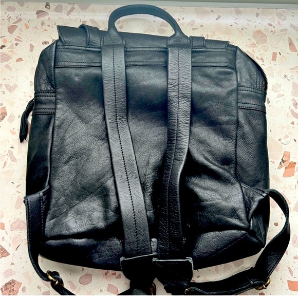 Jeweled Campomaggi Like Italian Leather Backpack - Picture 4 of 5